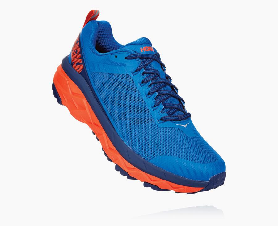 Zapatillas Trail Hoka One One Hombre - Challenger Atr 5 - Azules - MHD916823